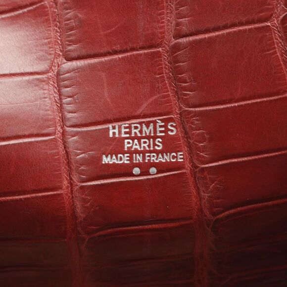 Hermes Kelly Sports MM Niloticus Mat Shoulder Bag - Picture 5 of 10